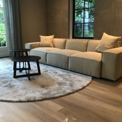 Elementen bank op maat in stevige stof Elementen bank op maat in stevige stof