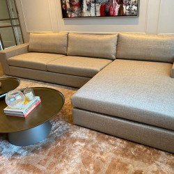 Bank met longchair Bank met longchair