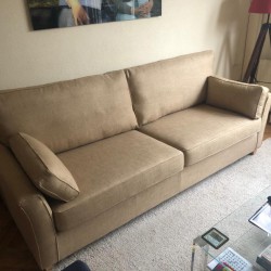 Bank op maat in landelijke stijl Bank op maat in landelijke stijl