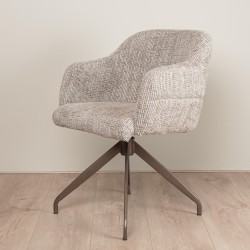 Eetkamerstoel met draaionderstel