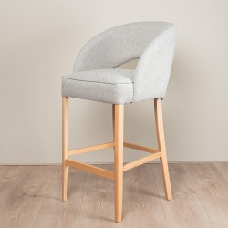 Luxe barstoel met zithoogte op maat