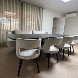 Eetkamerstoel Texel luxe stoel met design stof