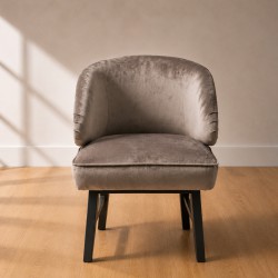 Fluwelen fauteuil (1)