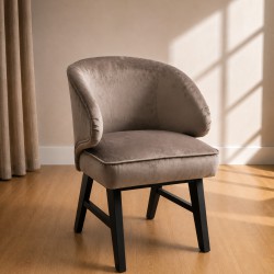 Fluwelen fauteuil (3)