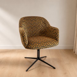 Gele Draaifauteuil (1)
