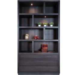 Hoge kast XL met lade met plint Hoge kast XL met lade met plint