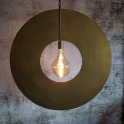 Industriële-cirkel-lamp