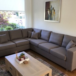 Landelijke hoekbank Great-Brittain groot formaat Landelijke hoekbank Great-Brittain groot formaat