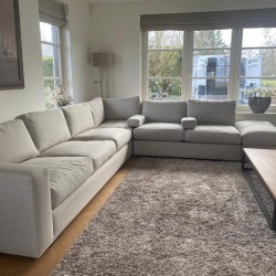 Landelijke hoekbank op maat maatwerk hoekbank stoffen Landelijke hoekbank op maat maatwerk hoekbank stoffen