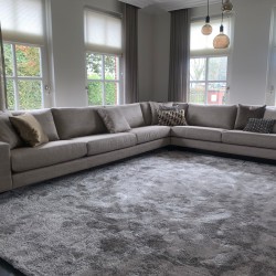 Luxe bank met vloerkleed Luxe bank met vloerkleed