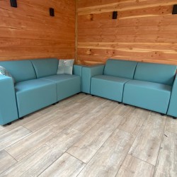 Luxe buitenbank set Luxe buitenbank set