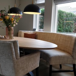 Luxe eetkamerbank Luxe eetkamerbank