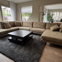 Luxe hoekbank op maat met design look maatwerk