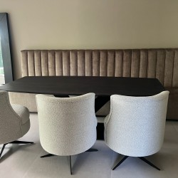 Luxe-ronde-eetkamerfauteuils