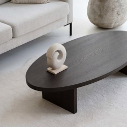 Ovale-salontafel Ovale-salontafel