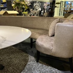 Ronde-eetkamerbank Ronde-eetkamerbank