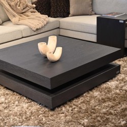 Vierkante-salontafel Vierkante-salontafel