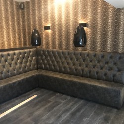 Wandbank op maat Wandbank op maat