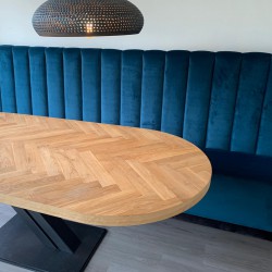 Wandbank op maat Wandbank op maat