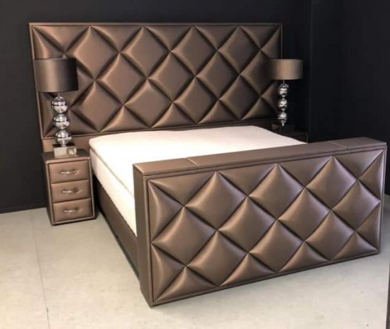 Bedden op maat met diagonale ruiten  Bedden op maat met diagonale ruiten