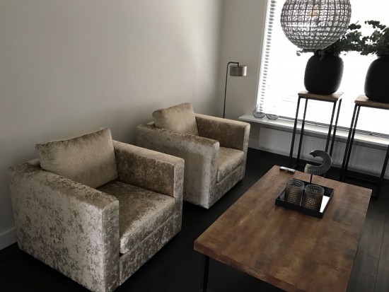 Velours fauteuils op maat in luxe stijl Velours fauteuils op maat in luxe stijl