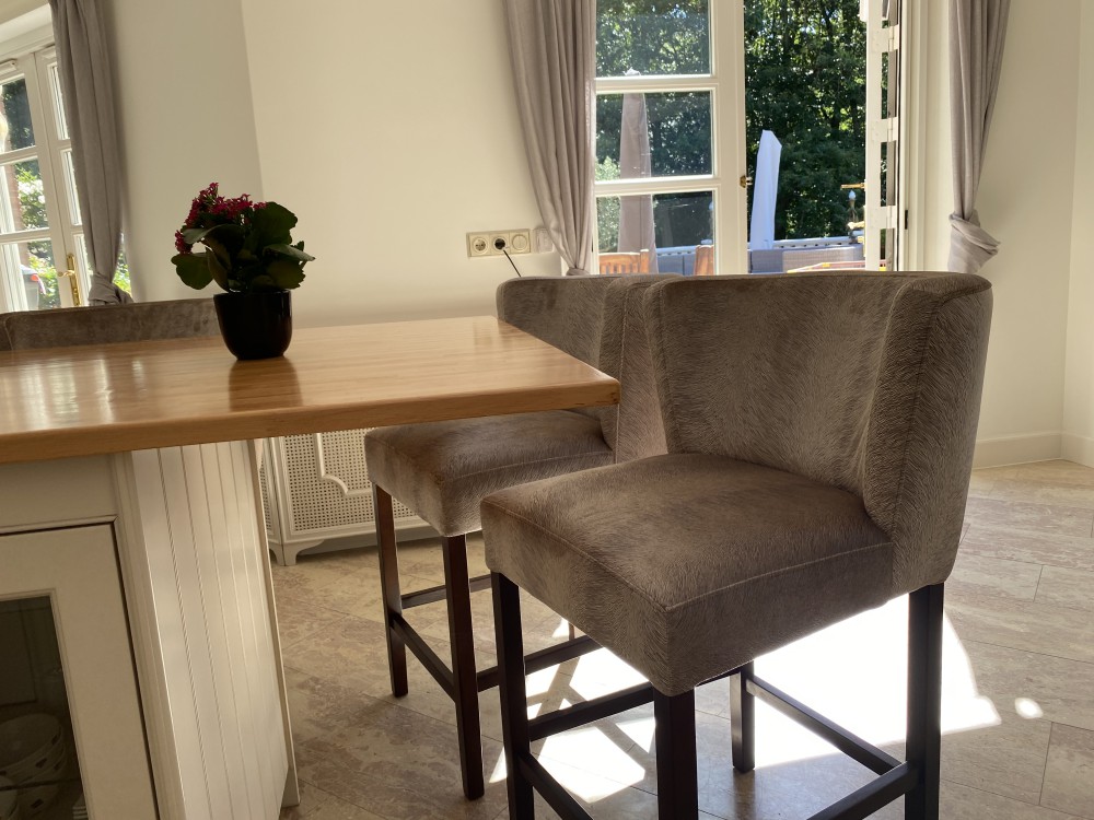 Luxe barstoel op maat Luxe barstoel op maat
