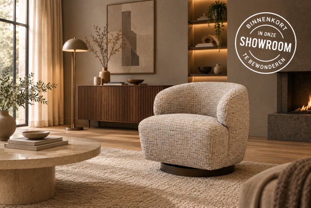 Ronde draaifauteuil op maat Ronde draaifauteuil op maat