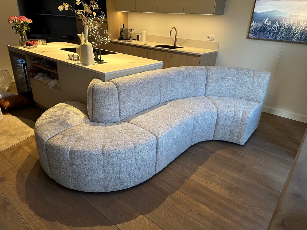 Design eetbank op maat in luxe stijl