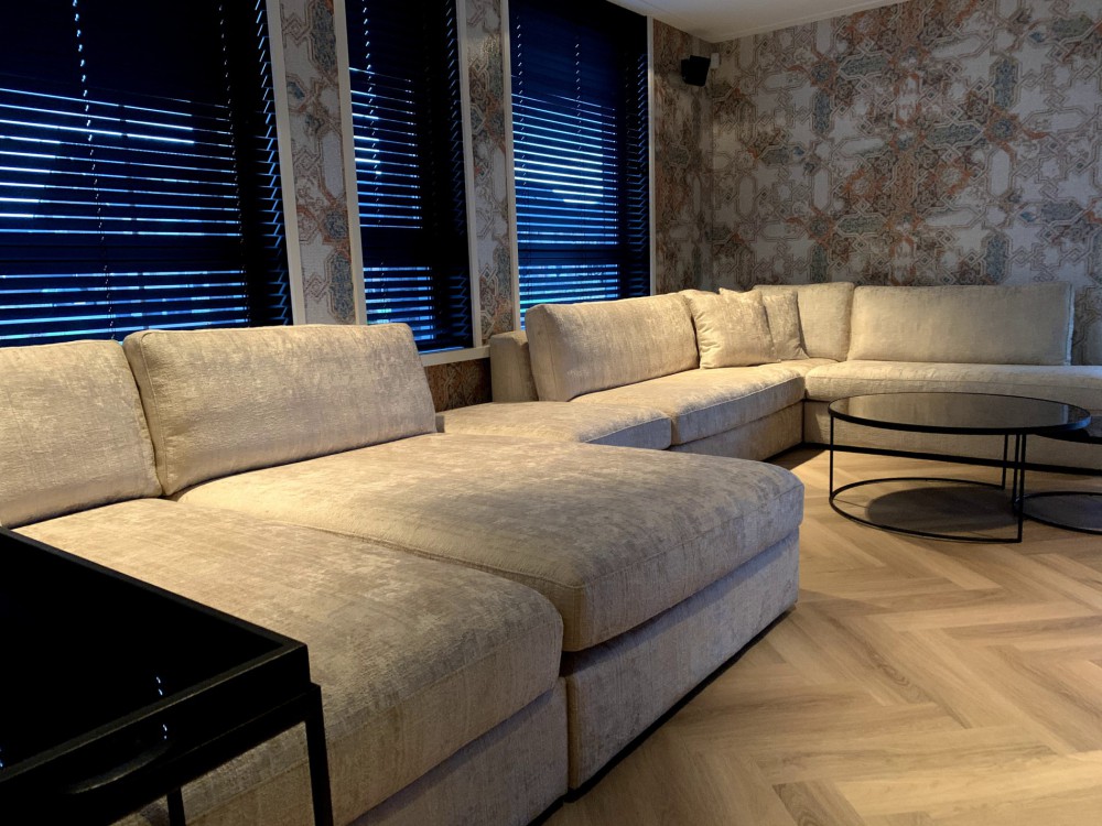 Minotti stijl hoekbank Minotti stijl hoekbank