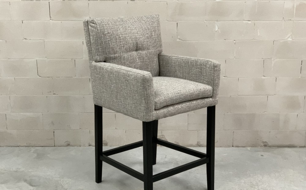 Barstoel met kussen Barstoel met kussen