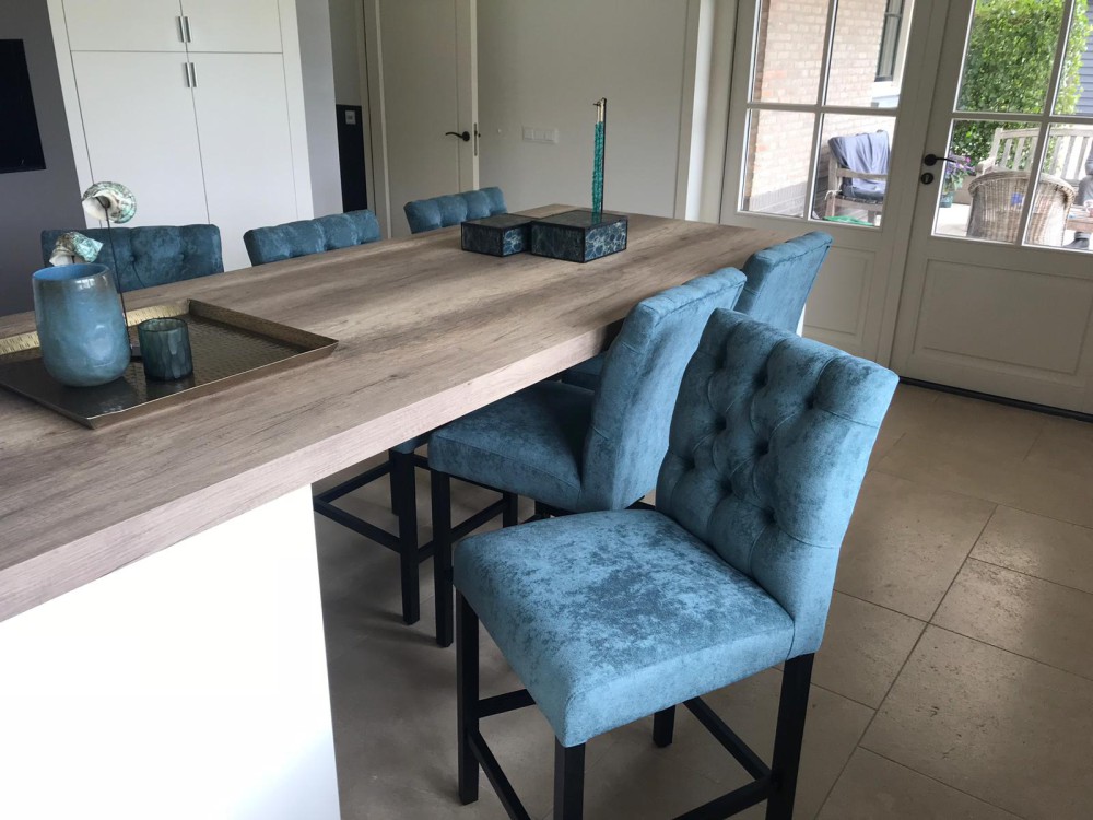 Landelijke barstoel op maat