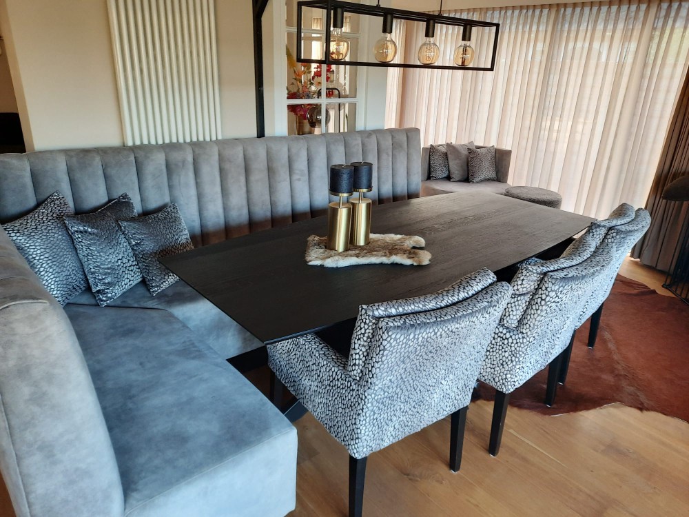 Eetkamer hoekbank Eetkamer hoekbank