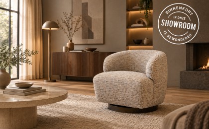 Ronde draaifauteuil op maat
