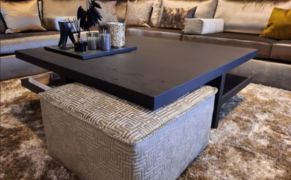 Massief eiken salontafels Massief eiken salontafels