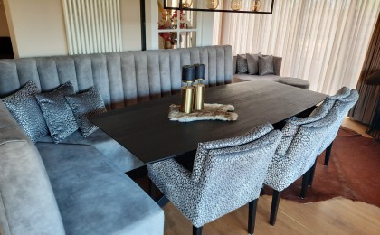 Eetkamer hoekbank Eetkamer hoekbank