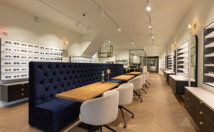 Winkelinrichting opticien